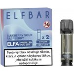 Elf Bar ELFA cartridge 2 Pack Blueberry Sour Raspberry 20 mg – Zboží Mobilmania