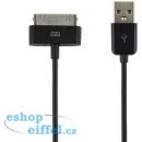 4World 07932 Kabel USB 2.0 iPad / iPhone / iPod přenos dat/nabíjení, 1m, černý