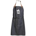 Forbyt kuchyňská zástěra JEANS BBQ šedomodrá 70x90cm – Hledejceny.cz