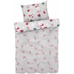 Livarno home povlečení z jemného flanelu šedá 140x200 70x90 – Hledejceny.cz