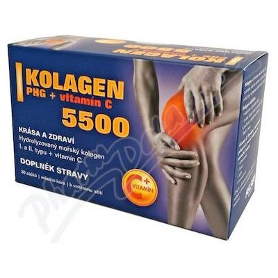 Kolagen PHG+vitamin C 5500 30 sáčků – Hledejceny.cz