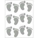 Reflexní nažehlovací motivy - chodidla – Hledejceny.cz