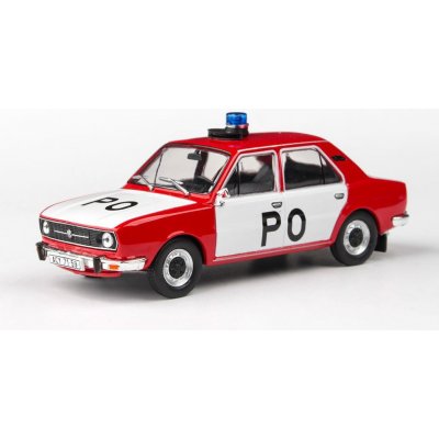 Abrex Škoda 105L 1977 Požární Ochrana časopis s modelem 1:43 – Zboží Mobilmania