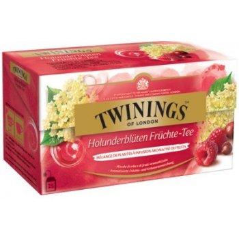 Twinings Ovocný čaj s černým bezem a bylinkami 25 x 2 g