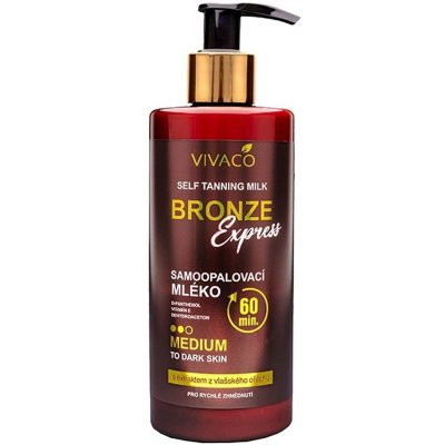 Vivaco Bronze Express samoopalovací mléko Medium 300 ml – Zboží Dáma