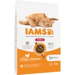 Iams for Vitality Cat Adult Indoor Chicken 10 kg – Hledejceny.cz