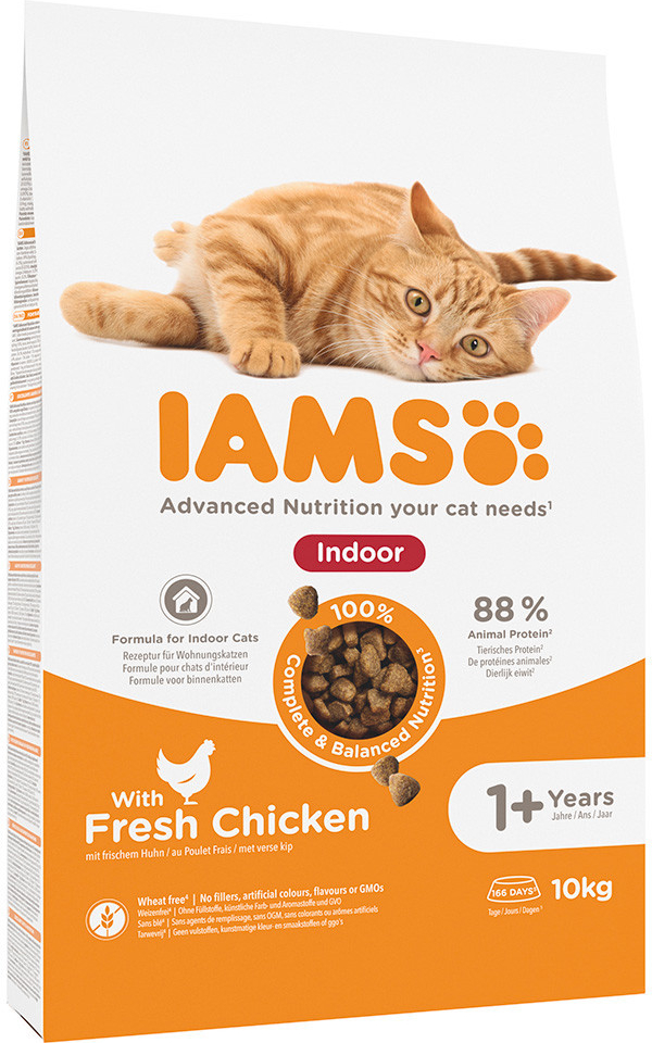 IAMS Advanced Nutrition Indoor Cat s kuřecím 10 kg