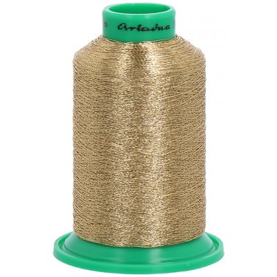 Ariadna Vyšívací nit metalická IrisMet 40N 1000 m - 3991 - zlatá – Hledejceny.cz