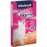 Vitakraft Vitakraft CHOVEX s.r.o. snack cat Liguid kachna + ß-glucan 6 x 15 g – Zboží Mobilmania