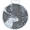 Sportovní medaile Dřevo Novák Medaile podle hodnocení CIC daněk č.844 stříbrná medaile daněk