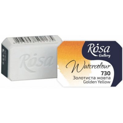 Rosa Gallery Akvarelová barva 2,5 ml Zlatě žlutá – Sleviste.cz