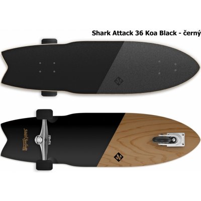 STREET SURFING Shark Attack Koa 36 – Zboží Mobilmania