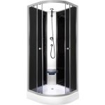 KERRA Sprchový kout Evora 80 (černý) 5907548118820 – Hledejceny.cz