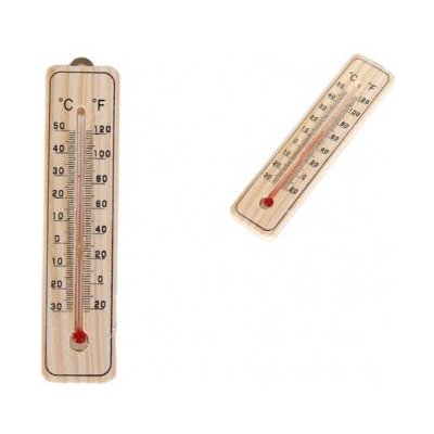 Venkovní teploměr dřevěný malý – Zboží Dáma