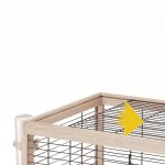 Ferplast Klec Arena 120 125 x 64,5 x 51 cm – Hledejceny.cz