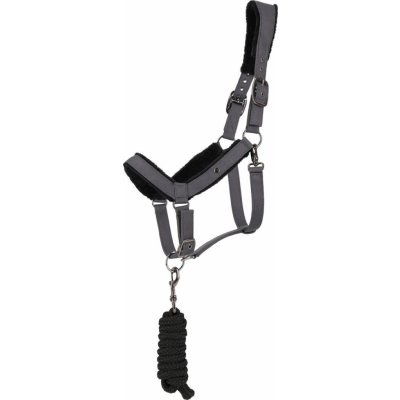 QHP Set ohlávky s vodítkem Sensisoft grey – Zboží Dáma