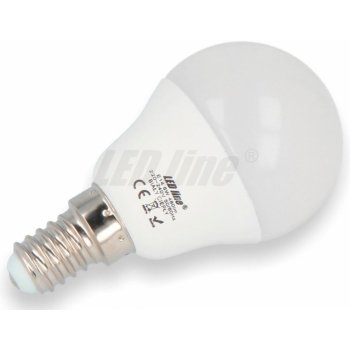LED line Led žárovka E14 6W 480lm studená 45W baňka