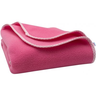 New Baby Dětská fleecová deka růžová hvězdičky – Zboží Mobilmania
