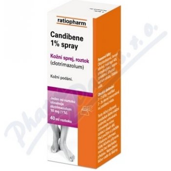 CANDIBENE DRM 10MG/ML DRM SPR SOL 1X40ML