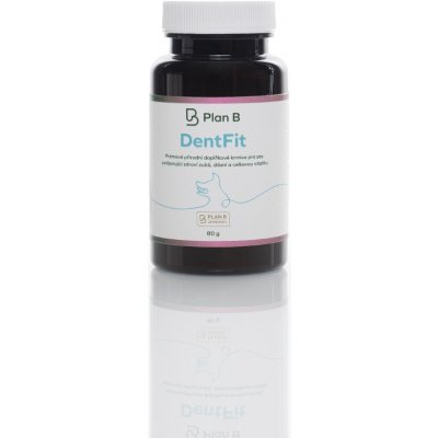 Plan B DentFit pro psí zdraví zubů a dásní. 80 g – Hledejceny.cz
