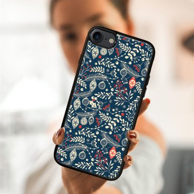 PROTEMIO 66808 MY ART Kryt s vánočním designem Apple i Phone SE 2022 / 2020 / 7 / 8 MISTLETOE (070) – Zboží Mobilmania