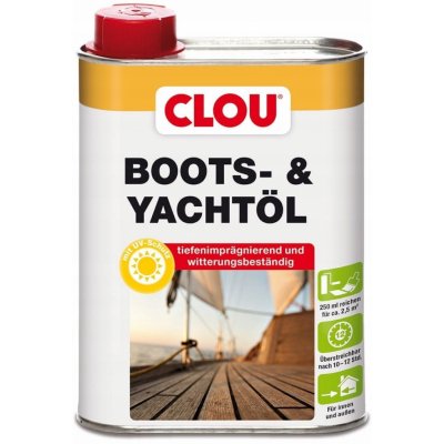 Clou Boots & Yachtöl 0,75 l bezbarvý