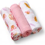 BabyOno Bambusové Pírka/Růžová 3 ks – Sleviste.cz