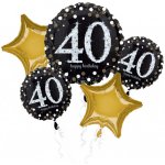 Amscan BALÓNKOVÝ BUKET 40 narozeniny – Zboží Dáma