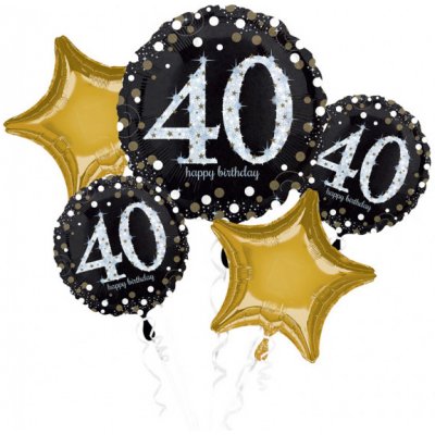 Amscan BALÓNKOVÝ BUKET 40 narozeniny – Zboží Dáma