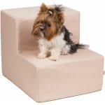 Iridog Schody pro psy Steppie no.3 béžové d50 x v40 x š40 cm – Sleviste.cz