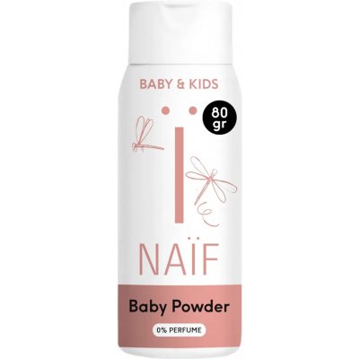 NAIF Dětský pudr přírodní 80 g – Sleviste.cz