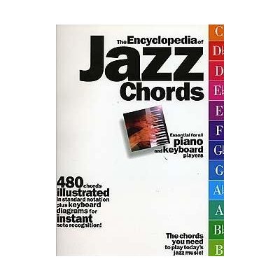 The Encyclopaedia Of Jazz Chords noty na keyboard klavír varhany