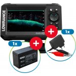 Sonar Lowrance Eagle 5 se Sondou 83/200 + Baterie a Nabíječka Zdarma – Zboží Mobilmania