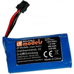 DF models Li-Ion Aku 7,4 V / 800mAh pro 9945