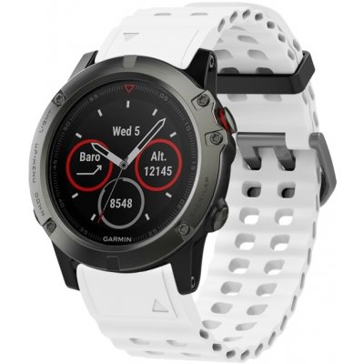 VSECHNONAMOBIL 118656 OCEAN QuickFit Univerzální řemínek pro Garmin - šířka 26mm bílý – Zboží Mobilmania
