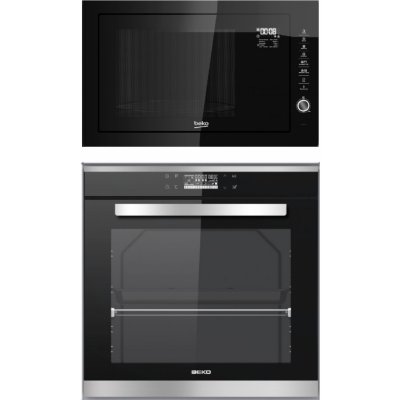 Set Beko BIS35500XMS + MGB25333BG – Zbozi.Blesk.cz