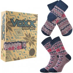 VOXX ponožky Trondelag set 1 ks starorůžová