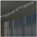 Orava CL-40 W Bílá vánoční LED světla ve tvaru rampouchu, délka 13 m, 40 x 11-16cm; CL-40 W