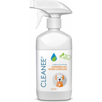 CLEANEE ECO Pet hygienický odstraňovač skvrn a zápachu 500 ml – Sleviste.cz