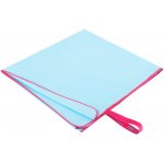 Nils Aqua Ručník NAR13 světle modrý/růžový 200 x 90 cm – Zboží Dáma