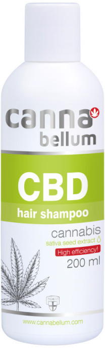 Cannabellum CBD vlasový šampon 200 ml