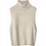esmara Dámský pletený svetr bez rukávů bílá – Zboží Dáma
