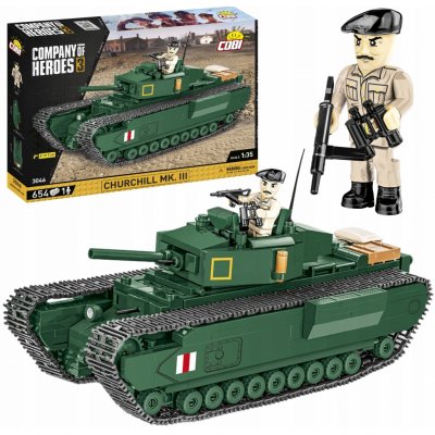 COBI 3046 Company of Heroes 3 Britský tank Churchill Mk III – Hledejceny.cz