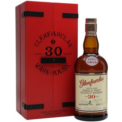 Glenfarclas 30y 43% 0,7 l (holá láhev) – Hledejceny.cz