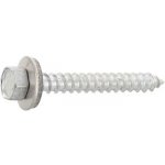 Fasádní vrut, špičatý, 6.5x150 těsnicí podložka o16 mm, s certifikací, nerez A2 – Hledejceny.cz