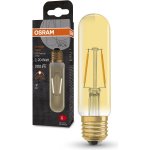 Osram E27 TUBULAR 2,5W = 20W 200 lm 2000K teplá bílá Filament Vintage 1906 – Zboží Živě