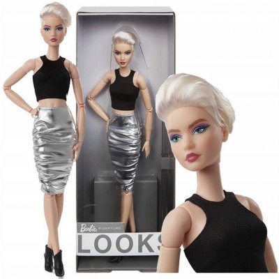 Barbie Signature LOOKS Basic s krátkými vlasy – Zboží Mobilmania