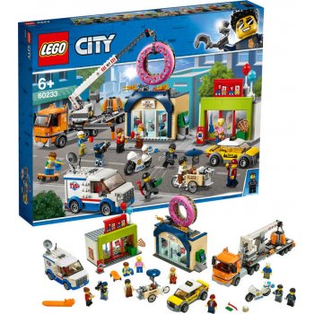 LEGO® City 60233 Otevření obchodu s koblihami od 2 190 Kč - Heureka.cz