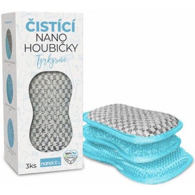 Nanolab Čistící nano houbičky 3 ks – HobbyKompas.cz