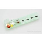 Obzor Dávkovač léků typ 07 týdenní světle zelený – Zbozi.Blesk.cz